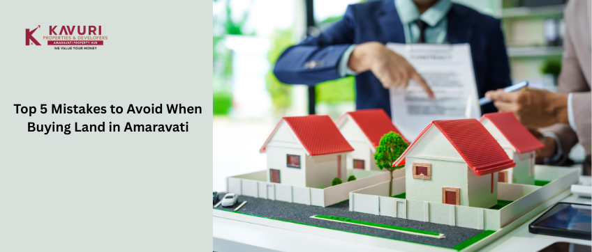 Top 5 Mistakes to Avoid When Buying Land in Amaravati
